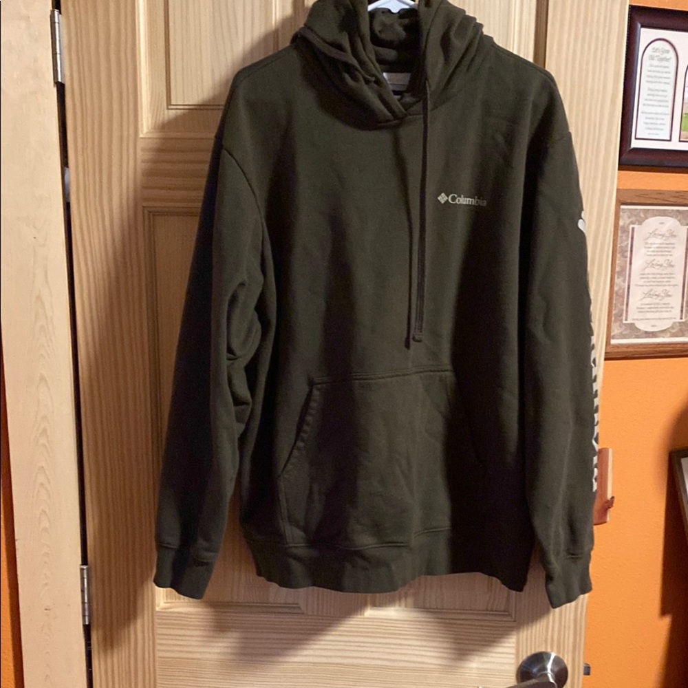 Columbia Green Hoodie